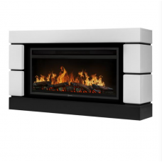 Каминокомплект: Очаг Electrolux EFP/P-3620LS, портал Модерно 42/40/36 белый